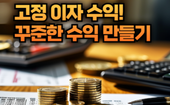 고정 이자 수익! 장외채권으로 꾸준한 수익 만들기 가이드