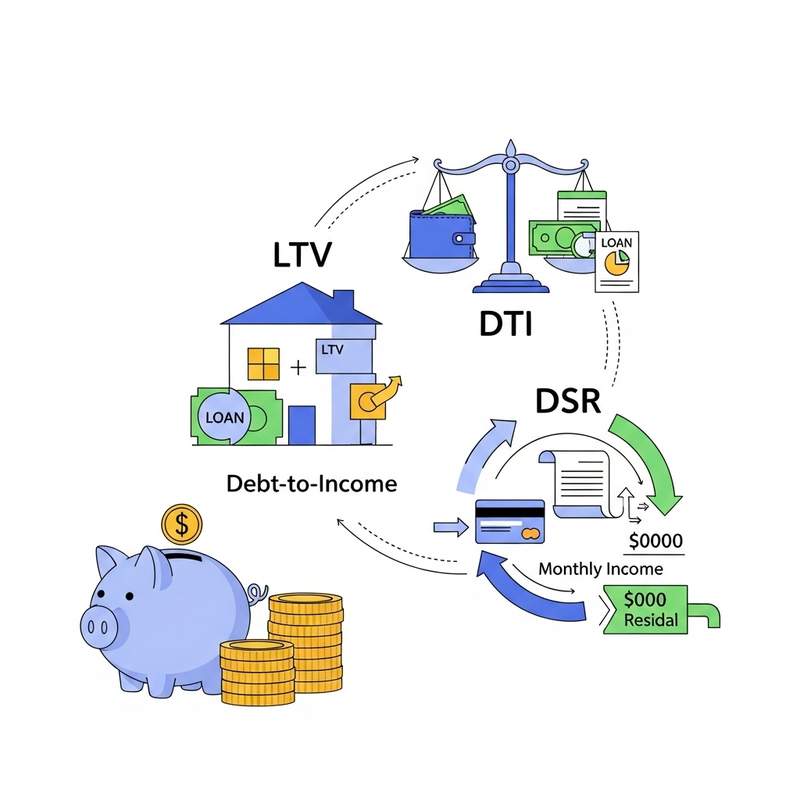 30대 금융용어 정리: LTV, DTI, DSR의 의미와 중요성