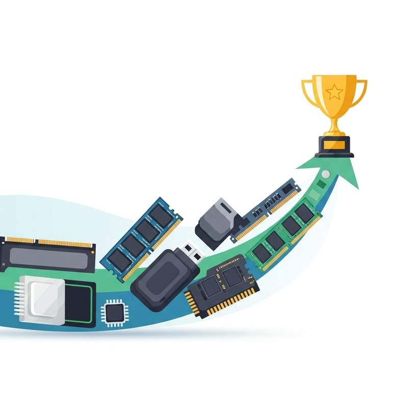 마이크론 테크놀로지: 메모리 시장의 성공적 변화 🏆