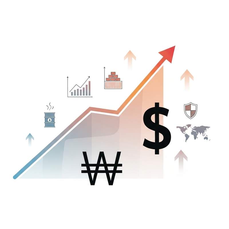 원·달러 환율 상승의 배경과 대응 전략